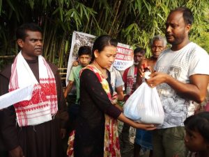 Franciscan-Flood-relief-in-Assam-India