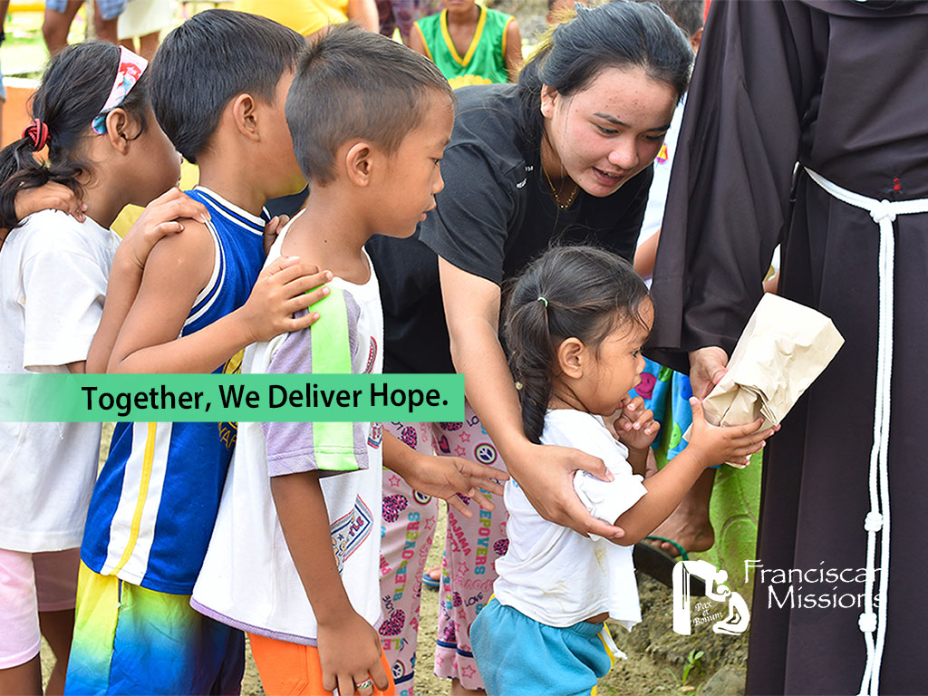 Franciscan Missions, Franciscans in Philippines, Help Philippines, Philippines Hurricane relief,